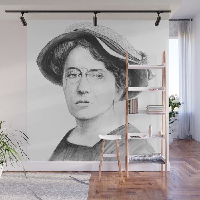 Emma Goldman Wall Mural