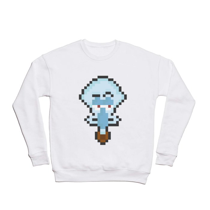 Squidward Pixels Crewneck Sweatshirt