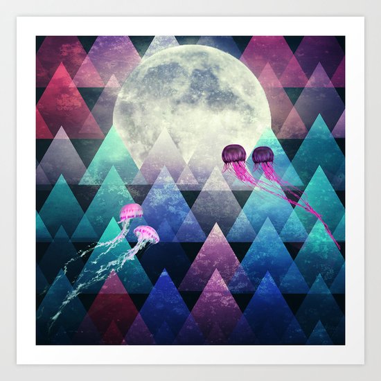 Sleeping Forest Art Print