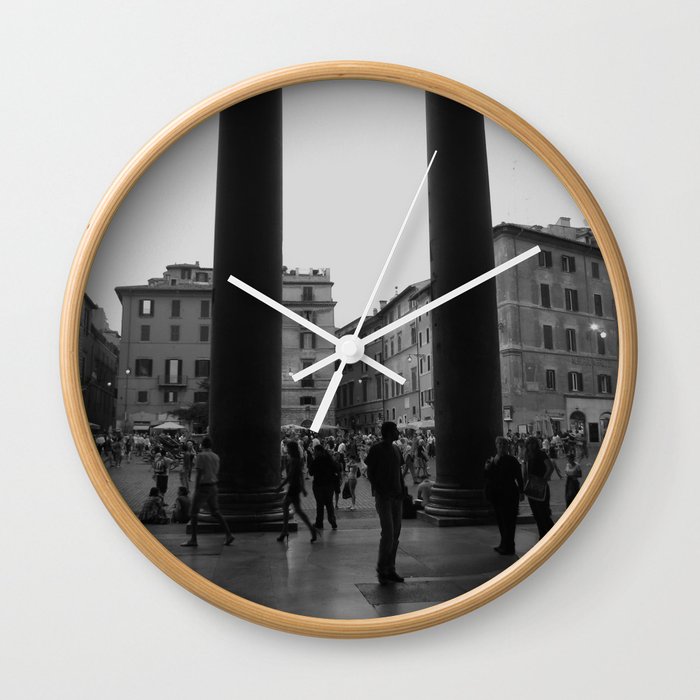 view from the pantheon Wall Clock