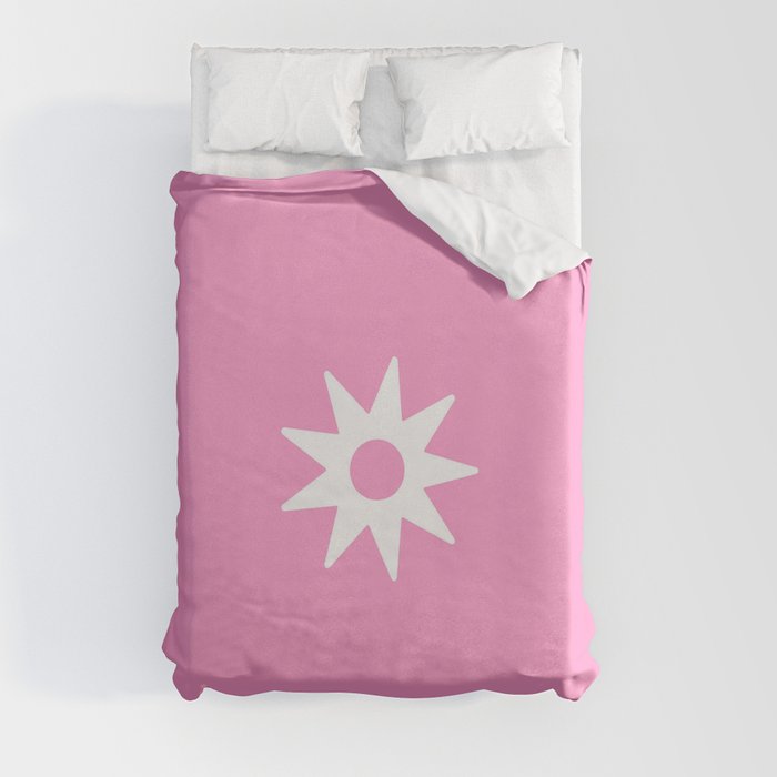 New star 27 - 9 pointed Duvet Cover