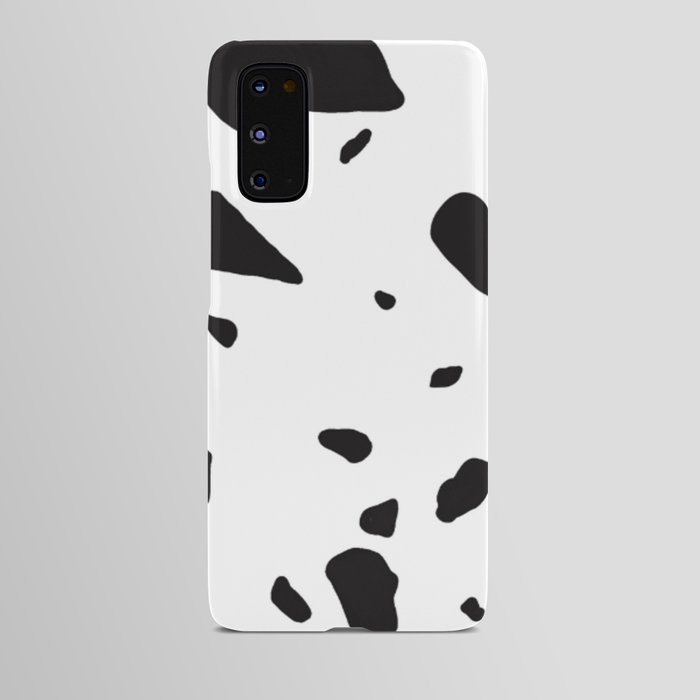 Terrazzo Basic White and Black Android Case