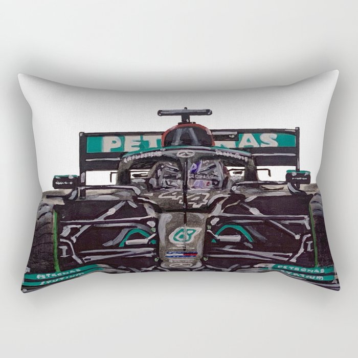 Lewis Hamilton Rectangular Pillow