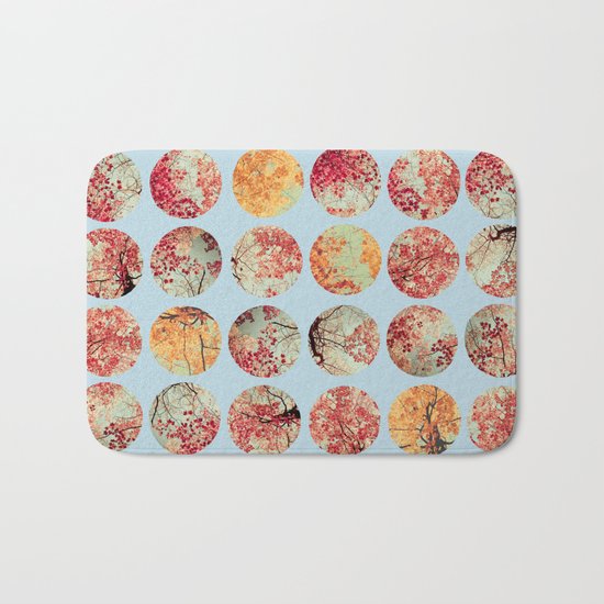 Cloud Inkblot Bath Mat
