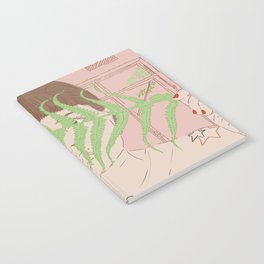 leaf on the face Notebook