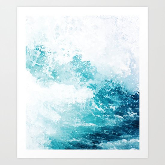 Water Water #society6 #decor #buyart Art Print