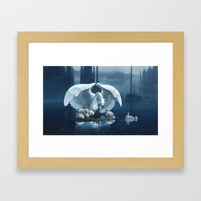 Calm Water Framed Art Print