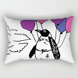 Penguins Can Fly Rectangular Pillow