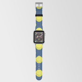 Pickleballs on Blue Apple Watch Band