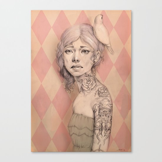Mathilda Canvas Print