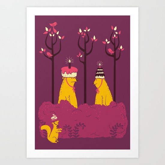Do You Like My Hat? Art Print