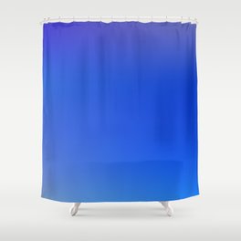 22  Blue Gradient Background 220715 Minimalist Art Valourine Digital Design Shower Curtain