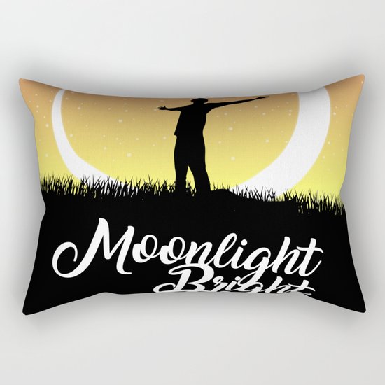 Moonlight Bright Rectangular Pillow