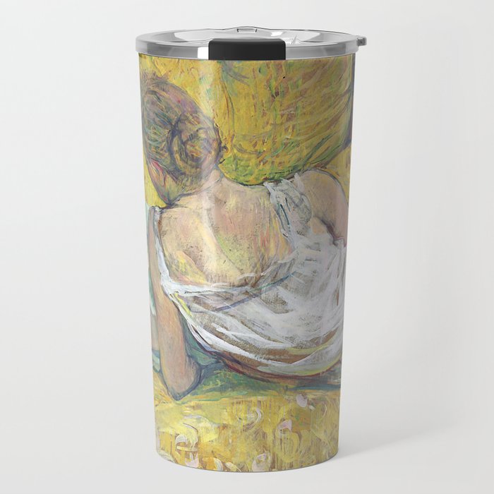 Henri de Toulouse-Lautrec "L'abandon (Les deux amies)" Travel Mug