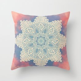 Daydream Mandala Throw Pillow