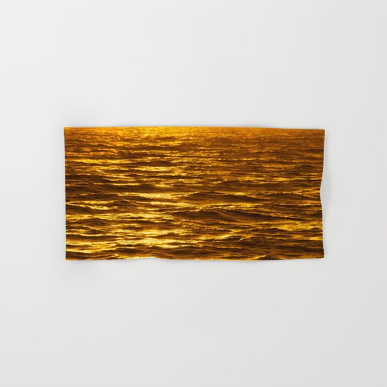 Gold Ocean Hand & Bath Towel