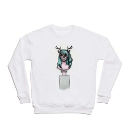 The Idols We Created in Our Bedrooms with Webcams and Makeup Palettes Crewneck Sweatshirt