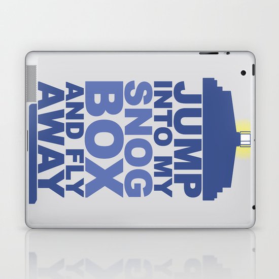 Snog Box (Tardis) Laptop & iPad Skin