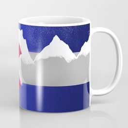 Colorado Winter Flag Coffee Mug