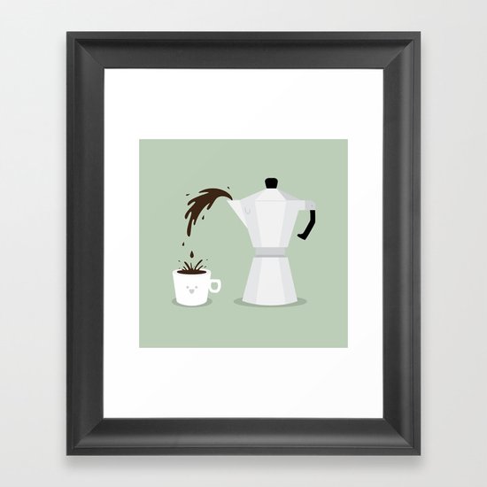 Espresso Time! Framed Art Print