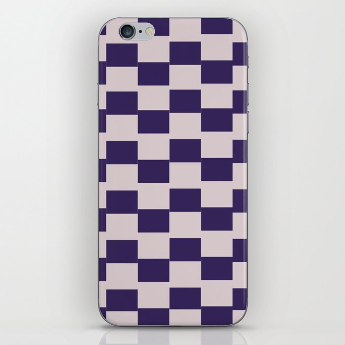 7 Abstract Grid Checkered 220718 Valourine Design  iPhone Skin