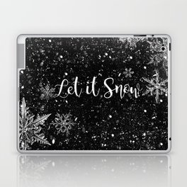 Let it snow Laptop Skin