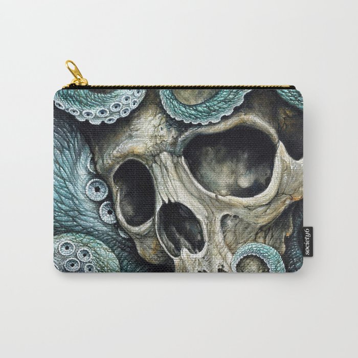 Please my love, don't die so far from the sea... Carry-All Pouch