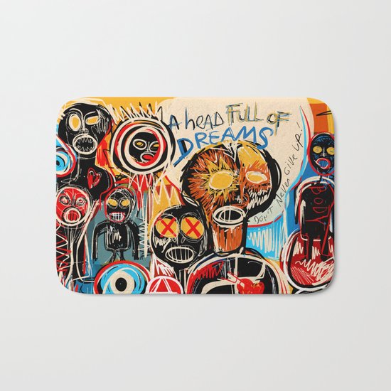 Head full of dreams Bath Mat