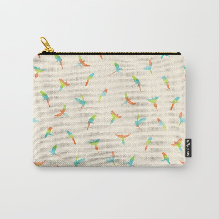 Parrots ! Papagei ! Carry-All Pouch