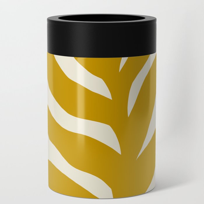 Abstract Seagrass - Ochre #1 #wall #art #society6 Can Cooler