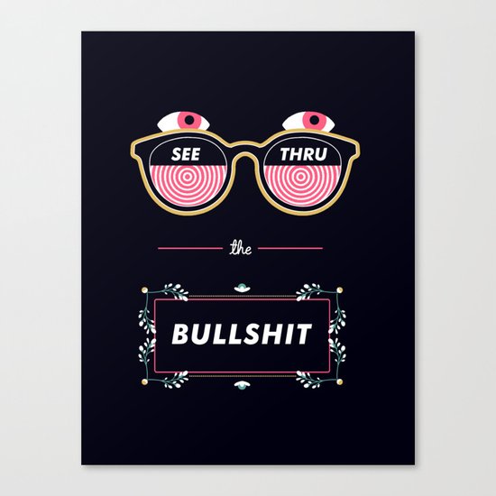 X Ray Specs Canvas Print