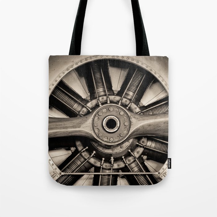 Aviation Decor Vintage Propeller Airplane Art Tote Bag By Vibrantimaging Aviation Decor Vintage Propeller Airplane Art Tote Bag By Vibrantimaging