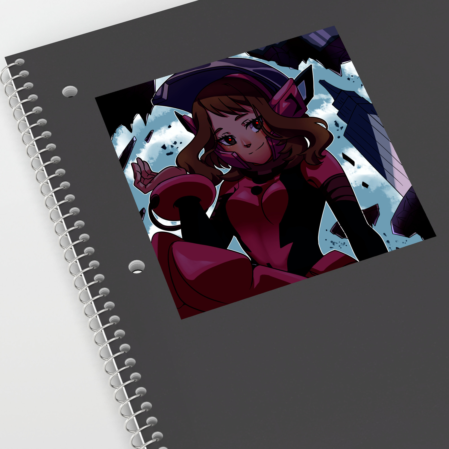 Uraraka Villain Au Uraraka Ochako Villain Au Sticker By Narurabbit Society6 uraraka ochako villain au sticker by narurabbit