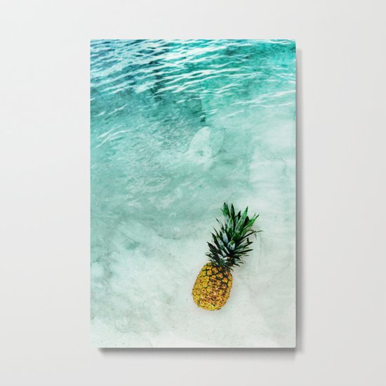 Alone in the Light Metal Print