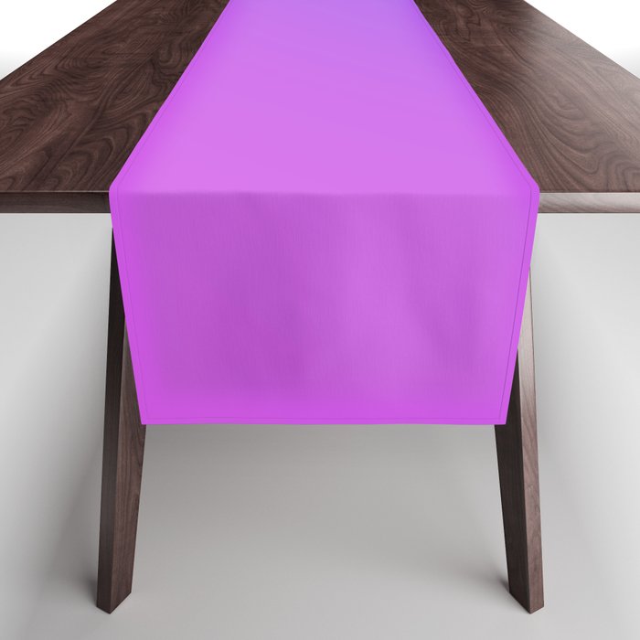 Fuchsia to Purple Gradient Table Runner