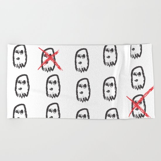 Ex-Ghosts Beach Towel