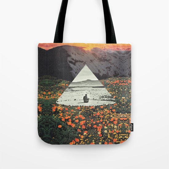 Harmony with flowers Tote Bag