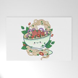 Cute Pho Vietnamese Noodle Soup Welcome Mat