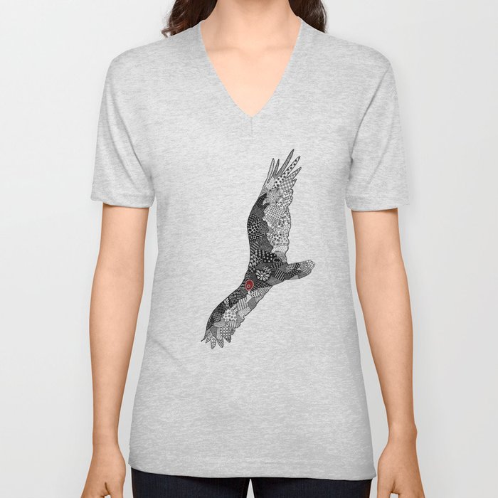 Turkey Vulture V Neck T Shirt