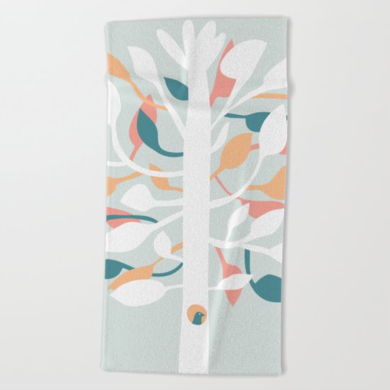 Prosperi - tree Beach Towel