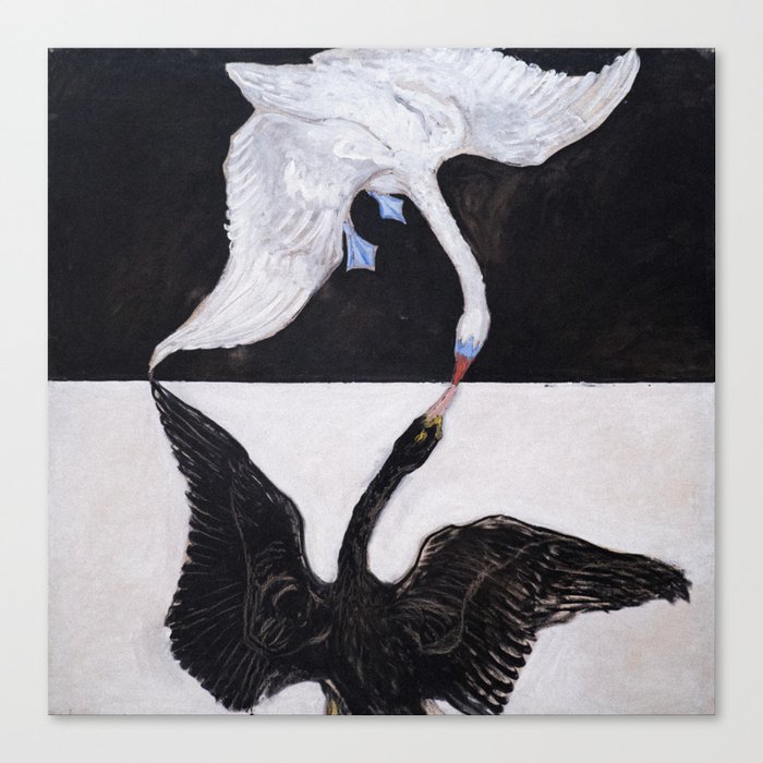 Hilma af Klint - The Swan Canvas Print