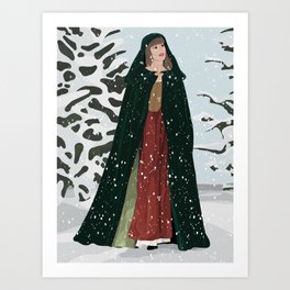 Evermore Witch Art Print