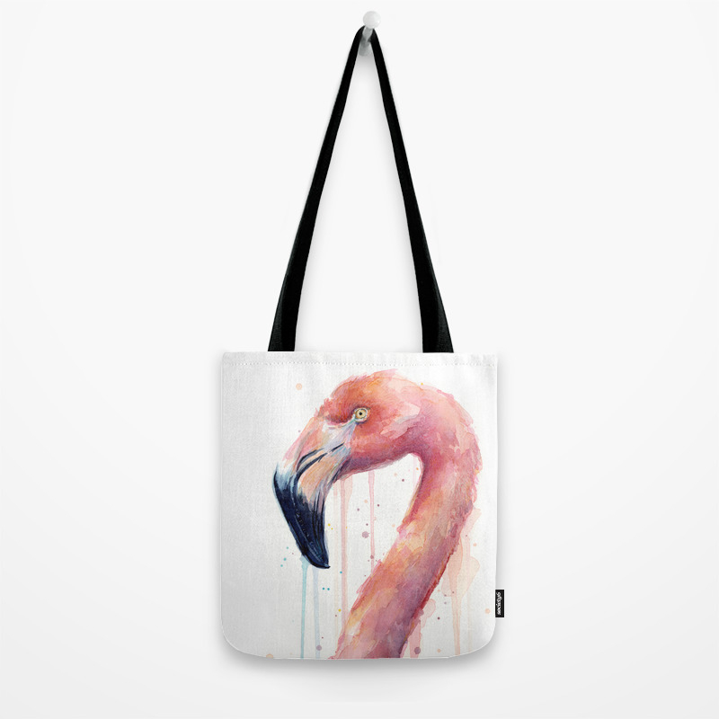 tote bag flamingo