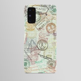 Passport Stamps Android Case