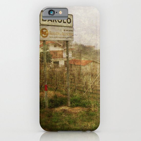 Barolo vineyards, Piedmont, Italy iPhone & iPod Case