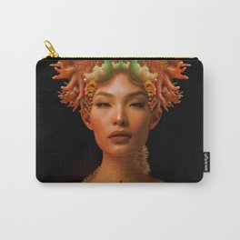 coral 11 c2 Carry-All Pouch | Coral, Graphicdesign, Digital, Portrait, Women, Sea, Tattoo 