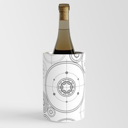 mechanical engineer black and white Wine Chiller