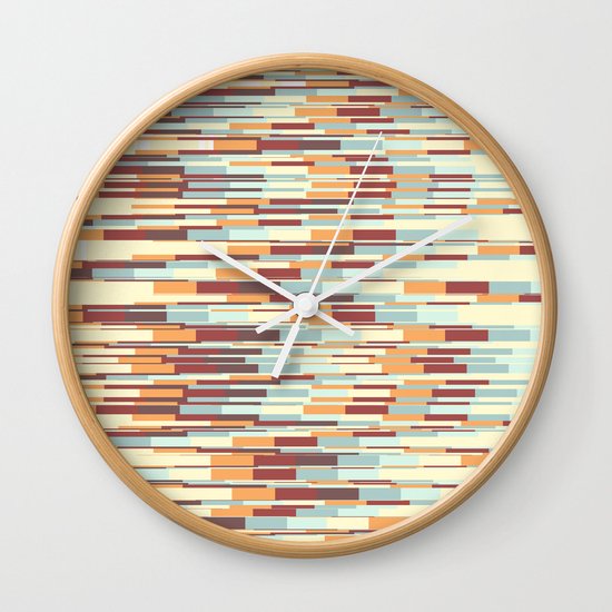 Abstract pattern 67 Wall Clock
