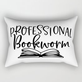 Professional Bookworm Rectangular Pillow