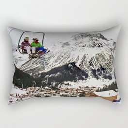 Lech am Arlberg Austrian Alps Austria Rectangular Pillow